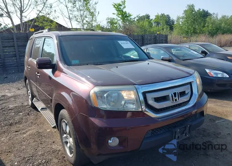 2009 Honda Pilot Exl из США, поврежденный, VIN 5FNYF48589B021654